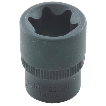 K-Tool International Torx Socket, External, 3/8" Drive, E-18 KTI-22888